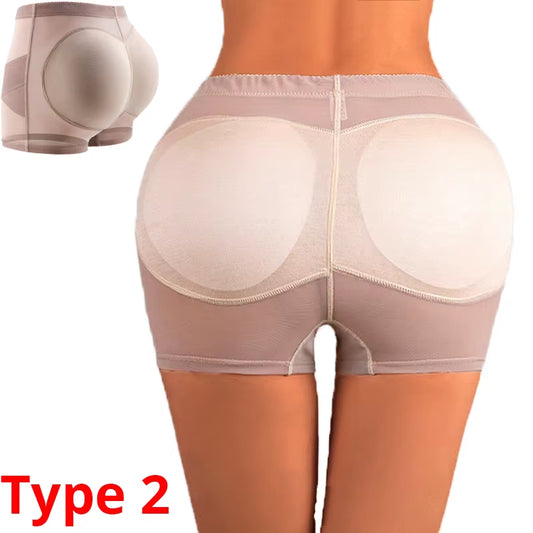 Elevate Your Curves with Our High Waist Padded Hip Butt Lifter Panties - Ultimate Tummy Control Body Shaper for Women