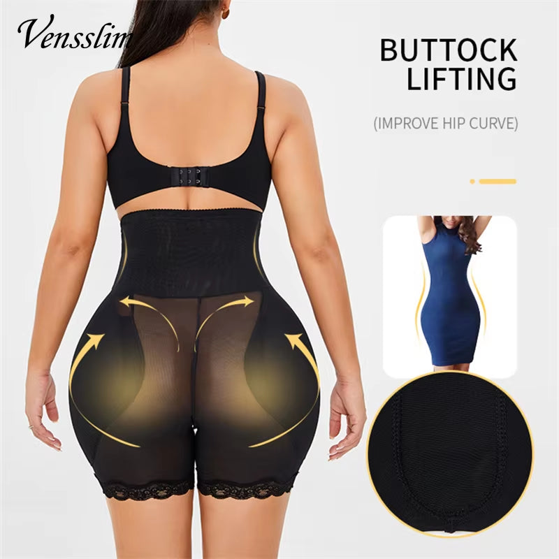 Women Butt Hip Enhancer Briefs Seamless Underwear Boyshorts Body Shaper Shapewear Big Padded Control Panties