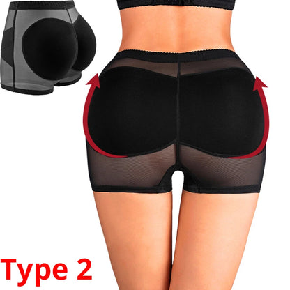 Elevate Your Curves with Our High Waist Padded Hip Butt Lifter Panties - Ultimate Tummy Control Body Shaper for Women